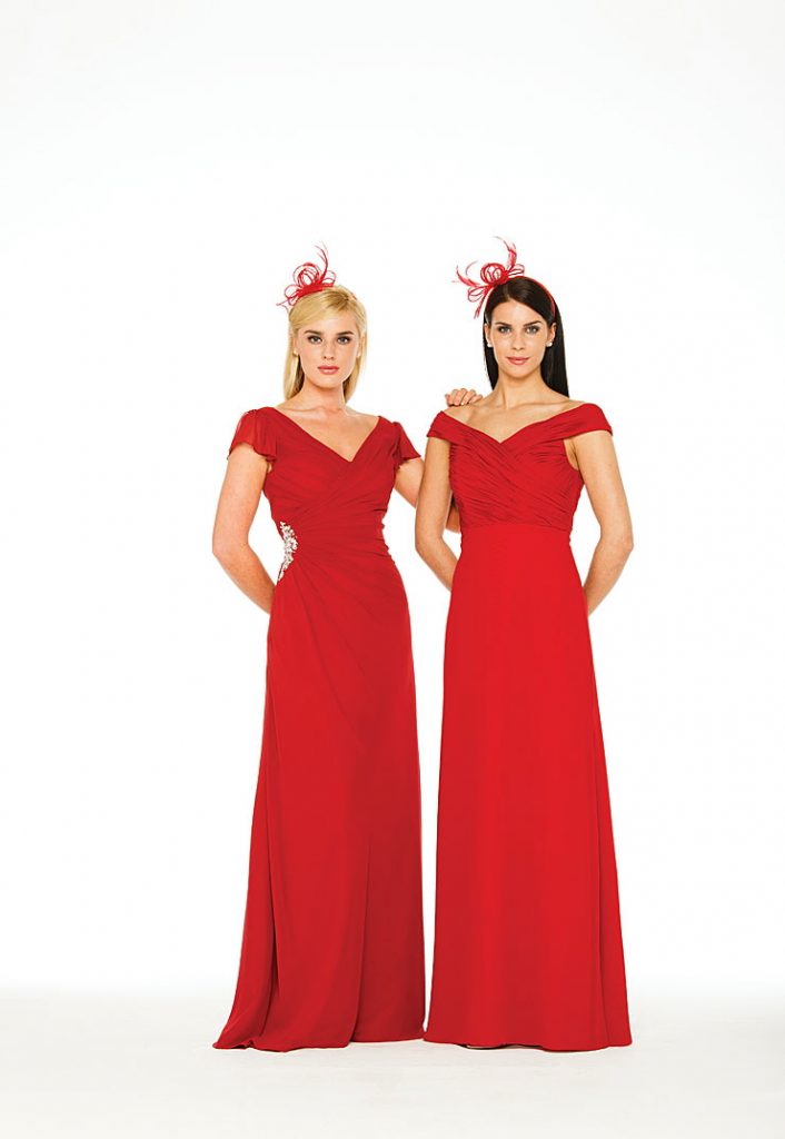 red bridesmaid dresses ireland Charming Long A-line Beautiful Bridesmaid Dresses For Women